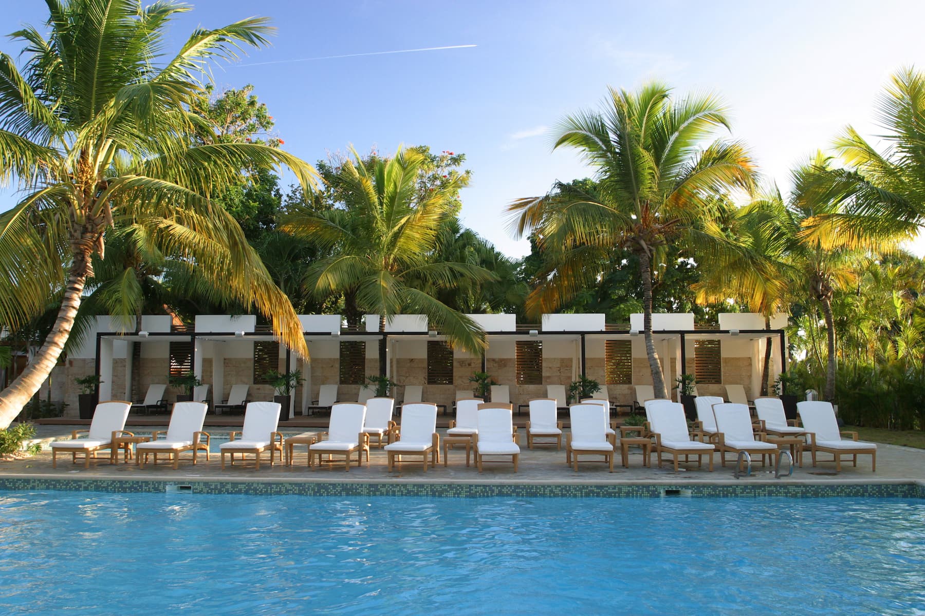 Casa de Campo Pool and Lounge Area with Cabana