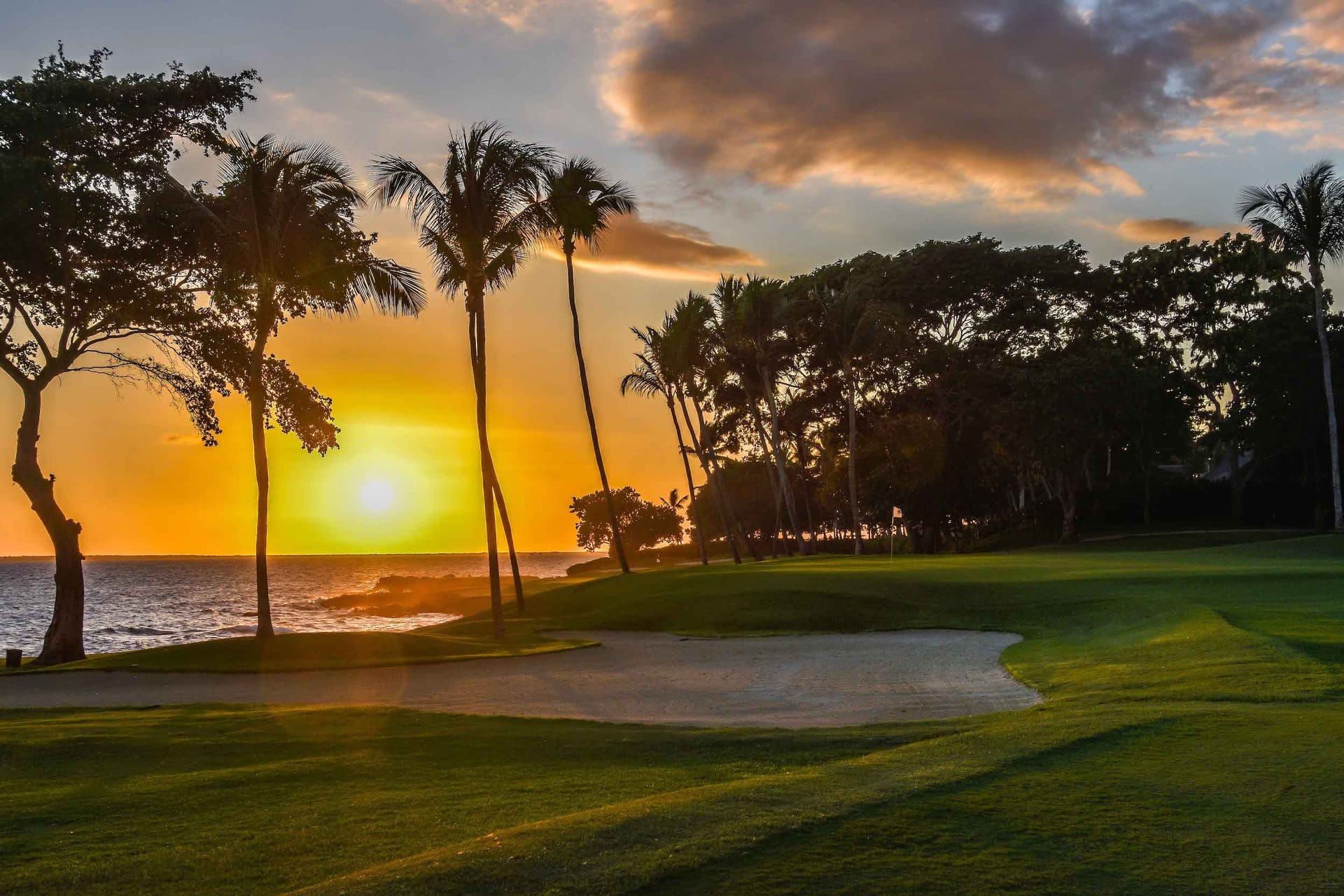 Teeth of the Dog®  Golf Course Sunset at Casa de Campo